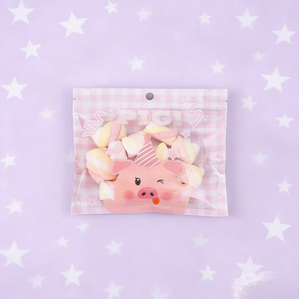 Unique Zip Lock Packaging Bag for Candle Use Gravure Printing 0.14mm Thick CPP Plastic Secure Low MOQ