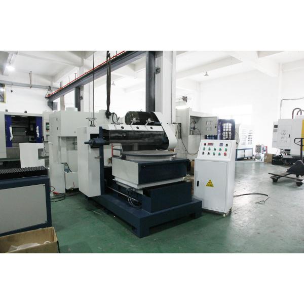 Máquina pulidora del espejo de la tabla rotatoria de la chapa para las piezas de la cerradura de puerta