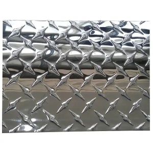 8mm Aluminum Diamond Plate Sheet Metal Embossed Perforated Aluminium Checker Plate Sheet