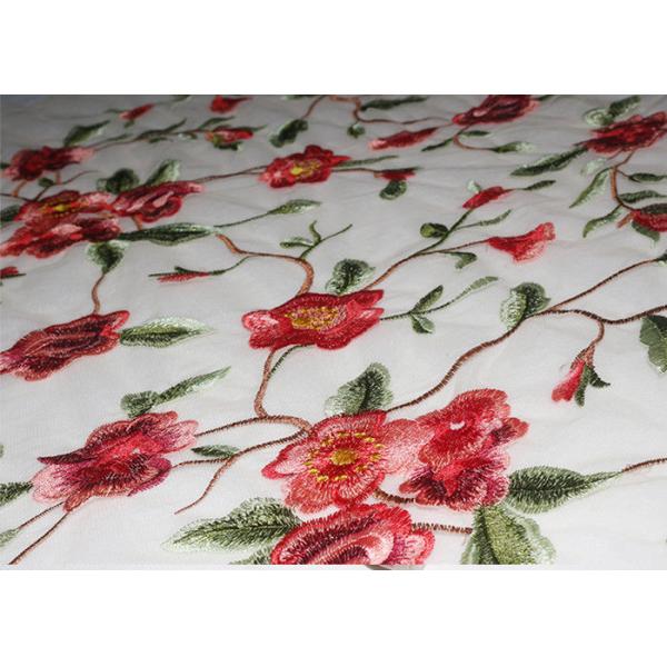 Ткань шнурка 47 дюймов Мулти покрашенная/чувство ткани шнурка мантии свадьбы мягкое азо свободным