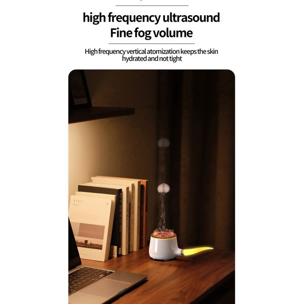 Ultrasonic Home Use Air Aroma Essential Oil Diffuser With Colorful Ambient Light