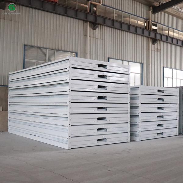 Windproof And Warm Grande Folding Container Home Galvanized Steel / Stainless Steel