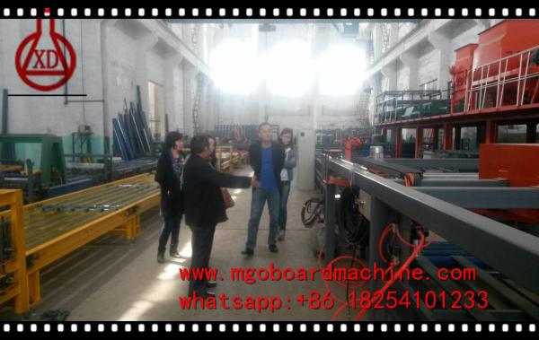 House Prefab Magnesium Oxide Roof Tile Making Machine / Production Line Ce Certificate
