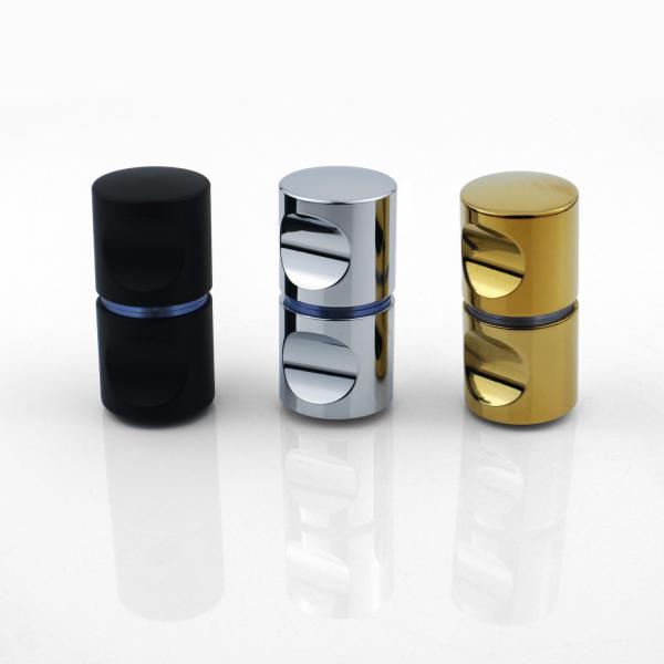 Puerta de ducha de vidrio personalizada, llave de puerta redonda, manguera de puerta de ducha de baño de doble cara