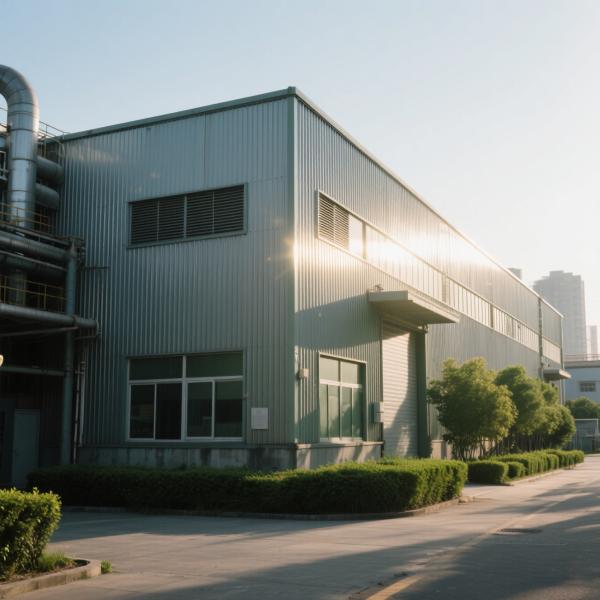 Muti Storey Designed High Strength Pre Engineered Structural Workshop Mixed With Office And Shop