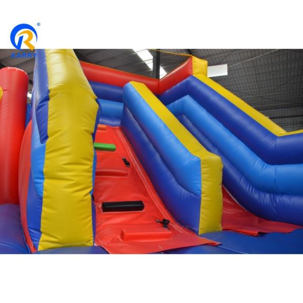 Unisex Inflatable Bouncer with Slide Design Cartoon Kids Inflatable Combo Bouncer
