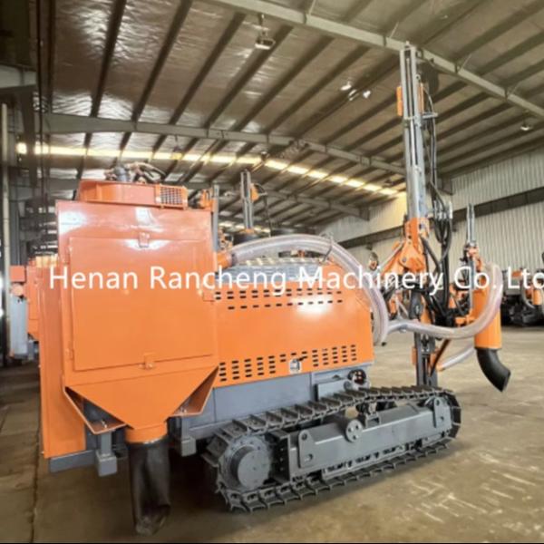 Automatic Integrated Hydraulic DTH Blast Hole Drilling Rig For Mining