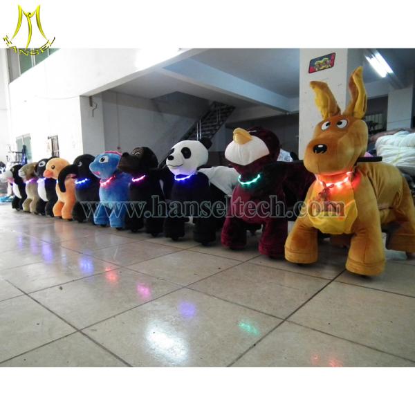 Hansel 2016 wholesale Factory Battery Powered Adult Ride At Mall 12v Elecric Animal Rides