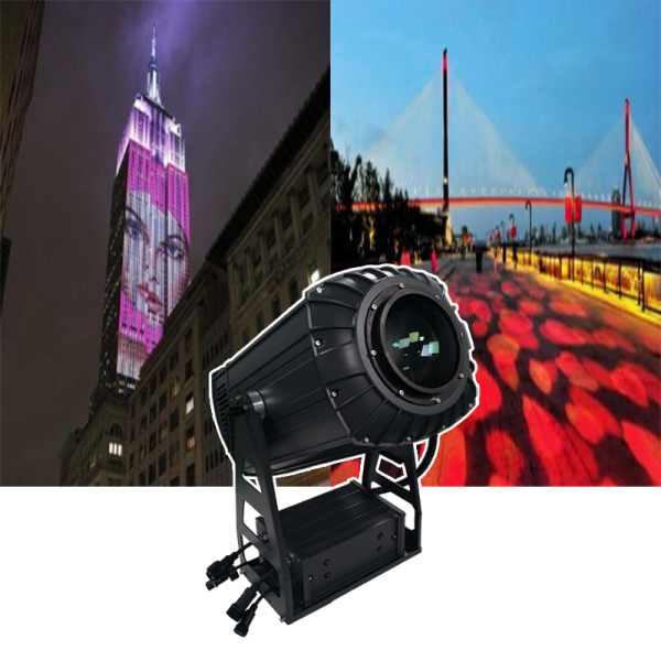 Nebula Dynamic 600w 1000w LED Gobo Zoom Image Water Floating Effect Light Gobo Projector
