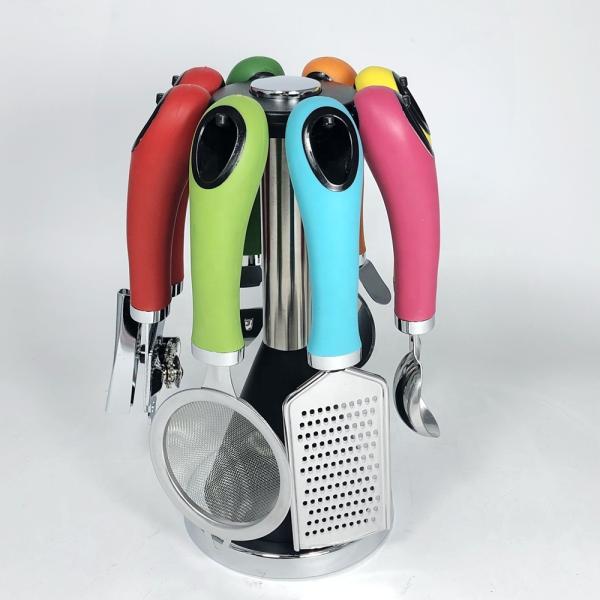 ISO9001 Attested Kitchen Accessories Set Stainless Steel Cookware and Cooking Utensils