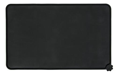 Food Grade Soft Premium Dogs Cats Non-spill Pad Placemat Natural Silicone Mat For Travel