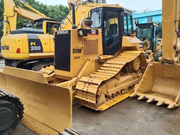 Low-Ground-Pressure Used Bulldozer CAT D5M - Perfect For Wetland & Soft Terrain