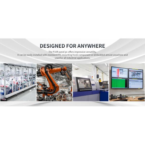 Промышленный сенсорный панель 10 PCAP ONERugged P10R Стенная установка Компьютер 4G LTE