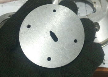 Round Metal Vector 5000 Auto Cutter Parts White Knife Chassis For  Auto Cutter Machine