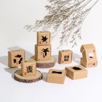 Eco-Friendly Kraft Soap Box with Die-Cut Window for Handmade Soaps