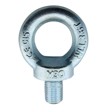 304 Stainless Steel Full Thread Ring Lifting Eye Bolt DIN 580 For Lifting Hardware