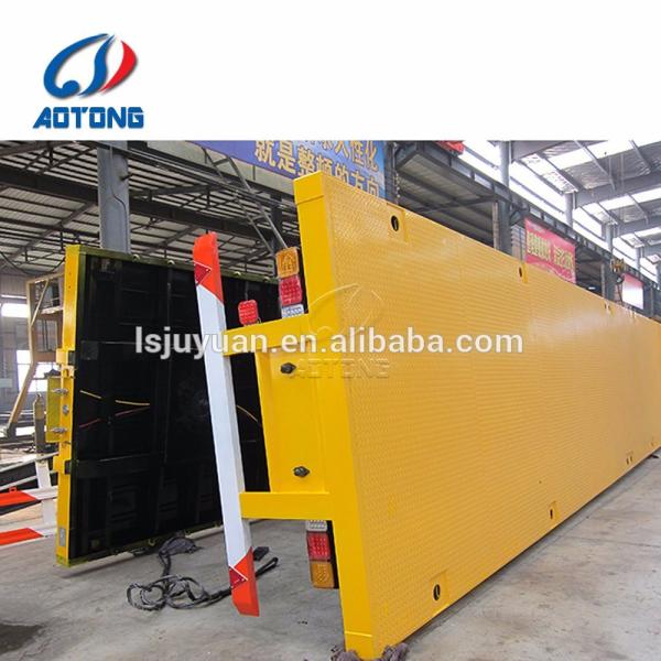 Common Mechanical Suspension 2 Axles Platform Trailer Flat Bed Semi Trailer WEORES6641A
