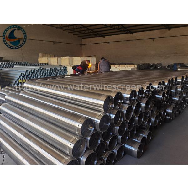 Stainless Steel 304 Full Welded Wire Wrapped Screen Filter