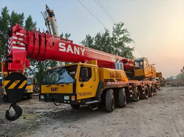 Used SANY STC1000C 100 Ton Truck Crane 350 kW Engine
