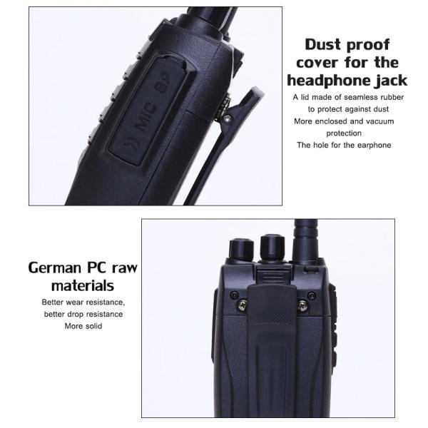 5W High Power Walkie Talkie Wanhua HTD818 The Ideal Device for Wireless Communication