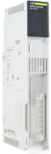 SCHNEIDER AUTOMATION MODICON 140CPS21400 POWER SUPPLY 8AMP 24VDC, PV: 03, RL: 19