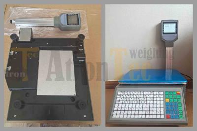 Electronic LCD Display Label Printing Scale With Accuracy 2g 5g Capacity 15kg 30kg