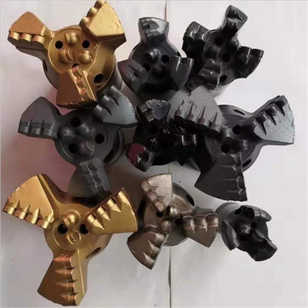 113mm 3wings PDC Drill Bit Steel Body No Core Bit
