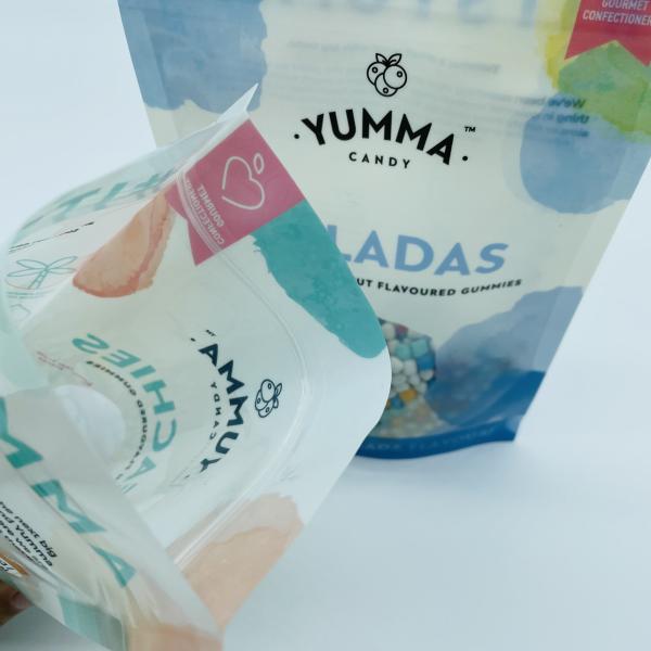 Personalized Digital Printed Packaging Pouch Eco Friendly Packaging Bags EU Certifed
