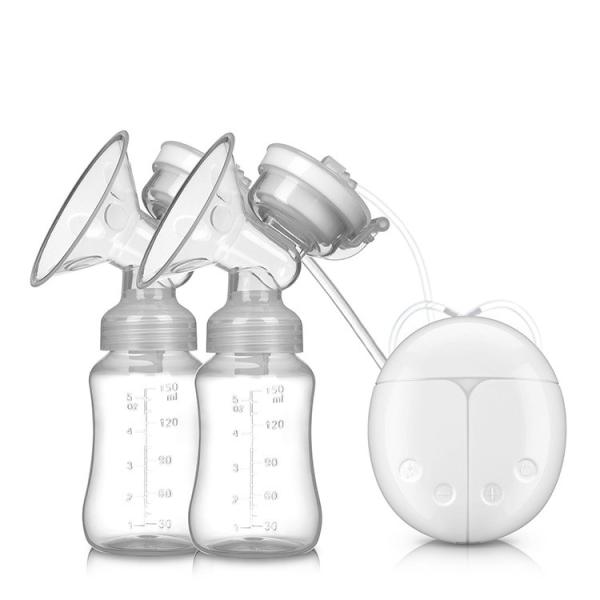 WinnerCare Electric Breast Pump Double Breast Pump Portable Breast Pumps with Adjustable Suction & Pumping Levels