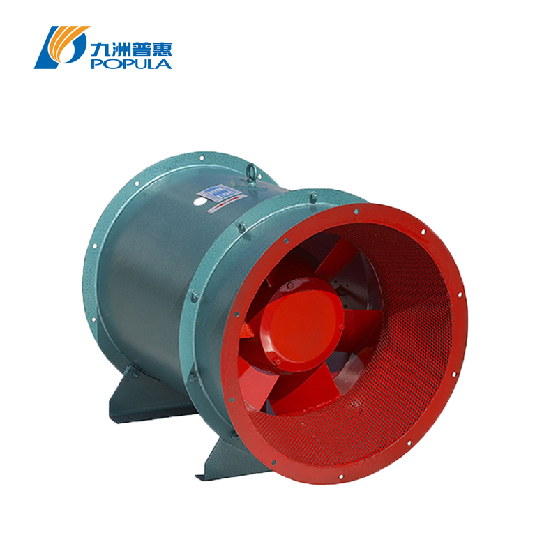 Fire Smoke Exhaust Fan High Volume Axial Fan For Industrial Buildings HVAC Duct Systems