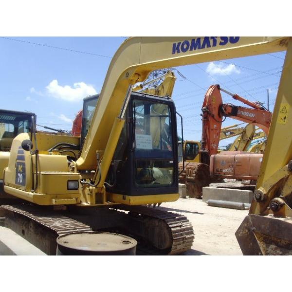 Used komatsu pc70-8 excavator from japan