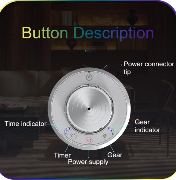 Scent Tower Aromatherapy Diffuser for Home Essential Oil Diffuser