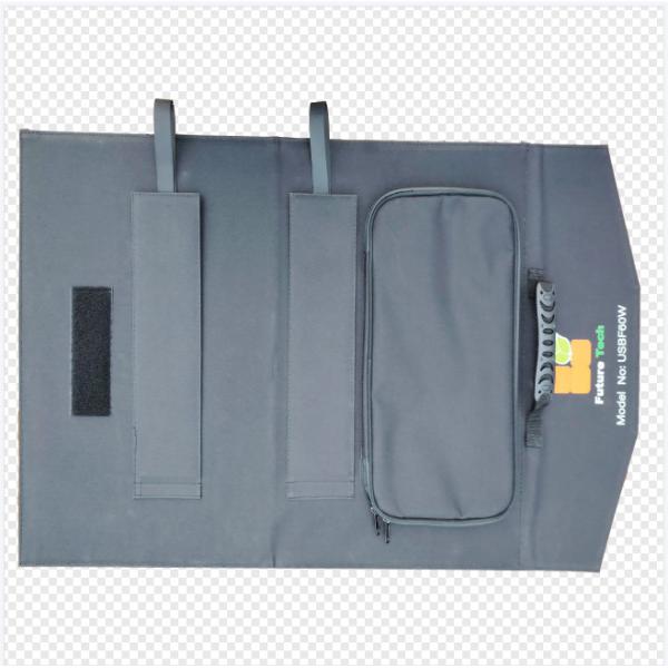 FT60 складная солнечная панель 60w зарядное одеяло водонепроницаемое IP65 с черным