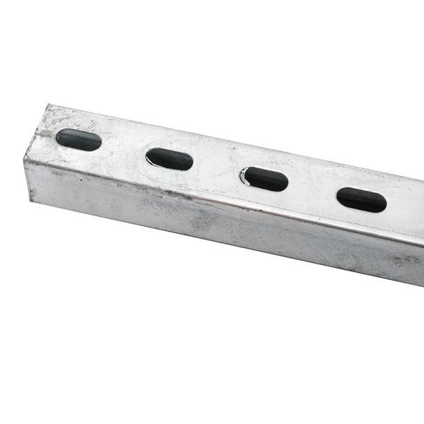 Pre Galvanized Hot Dipped Unistrut Channel 41x41 JIS Standard