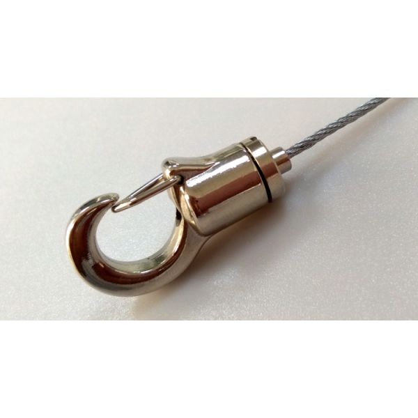 Adjustable Brass Cable Gripper with 2 Spits for Cable Lighting Kit Premium Cable Clips