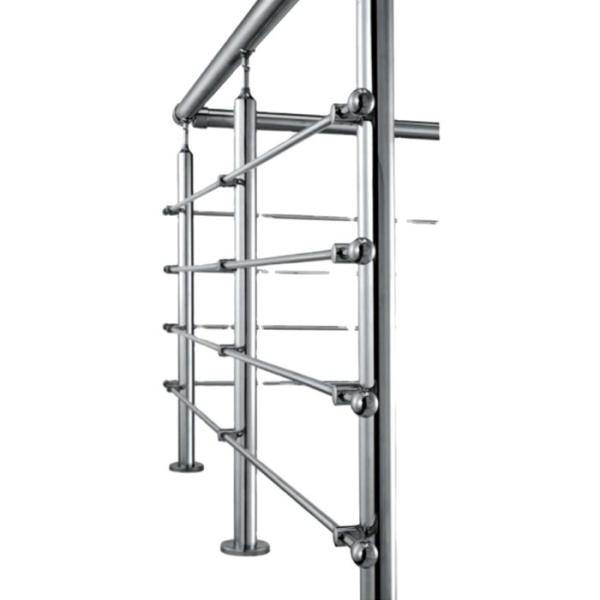 Iso9001 16mm 90 Degree Stainless Steel Pipe Railing
