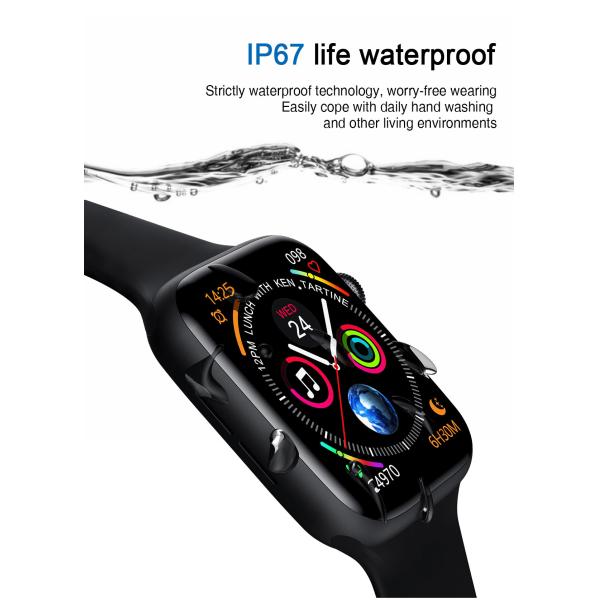 Нажим MD18 звонка Smartwatch 1,75 IPS для звонка и текста в белизне