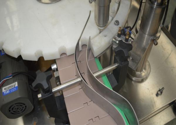 Beverage / Chemical Essential Oil Filling Machine With Color Touch Screen Display