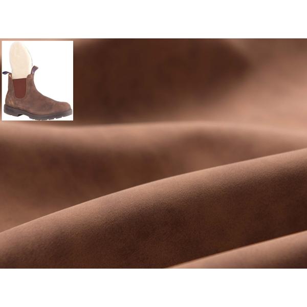 Поддельная печатная PU обувь Кожа водонепроницаемая бараниная кожа Янбук Чищенное дно