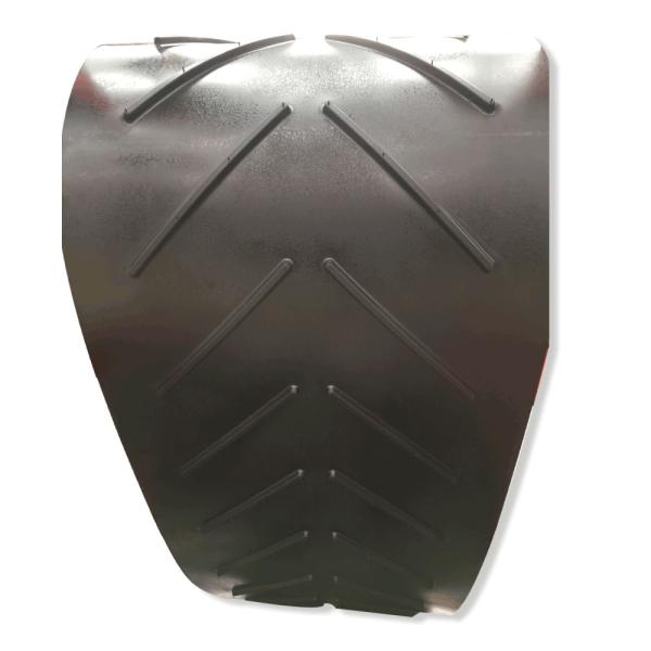 Correia transportadora de borracha 5mm de Chevron de desenhos em espinha 8mm 10mm resistente ao calor