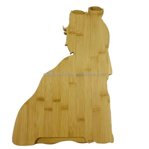 Personalized Funny Kids Cheese Board Cute Wood Cutting Board for Serving and Storage