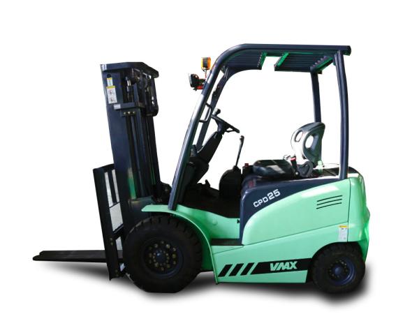 2.5 TON Electric Warehouse Forklift / Industrial Forklift Truck DC AC Drive System