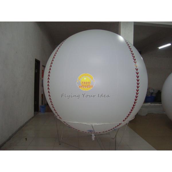 Подгонянный пожаробезопасный раздувной земной бейсбол гелия рекламы, воздушные ш