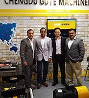 Автомат для резки 48T/MIN плоской Адвокатуры железного прута GUTE GQ40A 32*32MM