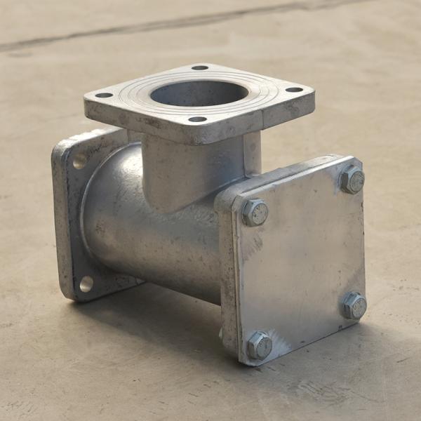 Aluminum Alloy Filter Tee for Petrol Service Equipment Bidirectional Flow Direction Normal Ambient Temperature
