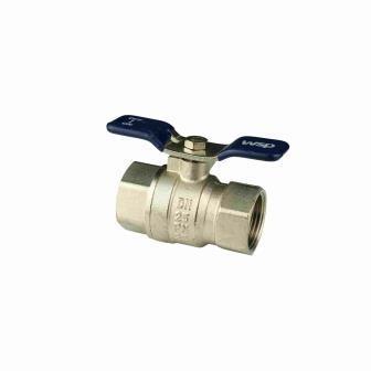 INOB200 Brass Ball Valves DN15 Bore Butterfly Handle Valve 1/2in - 2in Female Thread