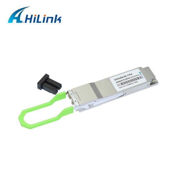 Двухшпиндельный модуль приемопередатчиков стекловолокна LC с FEC 200G QSFP56 PAM4 FR4 4×50G 2KM