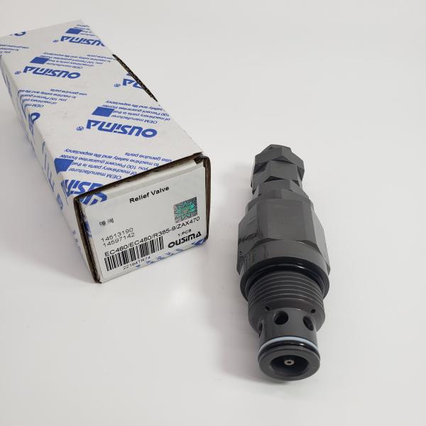 14597142 14513190 Relief Valve For  EC460 HITACHI ZAX470