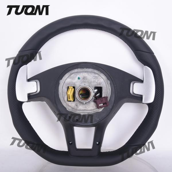Mercedes Benz Steering Wheel Black Easy Installation Rounded Top Flat Bottom