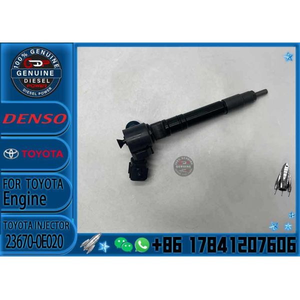 Inyector de combustible 23670-0E020 ((G4) /295040-9440 /295700-0560 Para el Toyota Fortuner Hilux Revo 2.4L 2GD